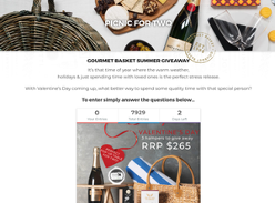 Win a Gourmet  Basket Summer Giveaway