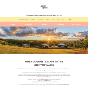 Win a gourmet escape to the Lockyer Valley