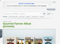 Win a 'Gourmet Farmer' DVD and cookbook prize pack! 