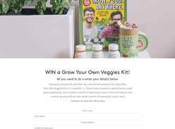 Win a Grow Your Own Veggies ki