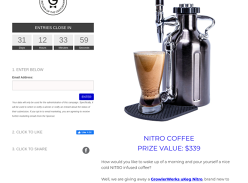 Win a GrowlerWerks uKeg Nitro Portable Coffee Maker
