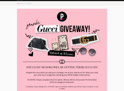 Win a Gucci Prize Pack