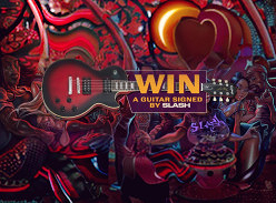 Win a Guitar Signed by Slash