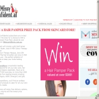 Win a Hair Pamper Prize Pack