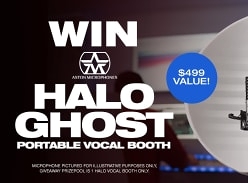 Win a Halo Ghost Portable Vocal Booth