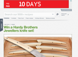 Win a Hardy Brothers Jewellers knife set!