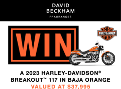 Win a Harley-Davidson