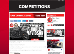Win a Harley Davidson Sportster Iron 883