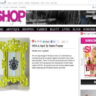 Win a Hart & Heim frame! - Shop Til You Drop!