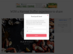 Win a Harvest buffet experience to share with your family!