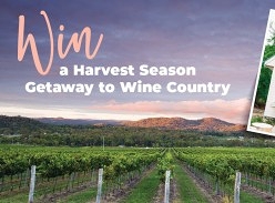 Win a Harvest Season Getaway for 2 to Granite Belt Wine Country