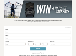 Win a Hatchet backpack