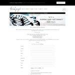 Win a Hawaiian getaway for 2!