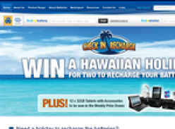 Win a Hawaiin holiday for 2 or 1 of 32GB Tablets with Accessories!