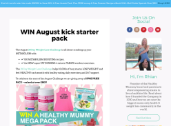 Win a Healthy Mummy Mega pack
