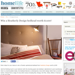 Win a Heatherly Design bedhead worth $1,100!