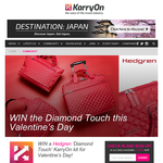 Win a Hedgren 'Diamond Touch' this Valentine's Day!