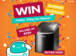 Win a Heller 10kg Ice Maker