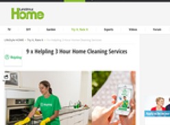 Win a Helpling 3 Hour Home Cleaning Services