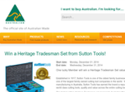 Win a Heritage Tradesman Set from Sutton Tools!