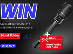 Win a Hi-Beam SAS Professional Series Torch