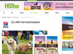 Win a Hill's Pet Food Voucher