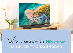 Win a Hisense 65” U8H 4K Mini LED Smart TV