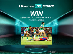 Win a Hisense ULED Mini-LED 65