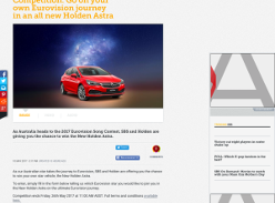 Win a Holden Astra!