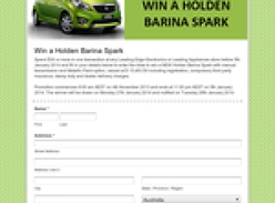 Win a Holden Barina Spark!