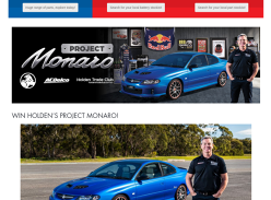Win a Holden CV8 Monaro & More