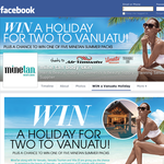 Win a holiday for 2 to Vanuatu!