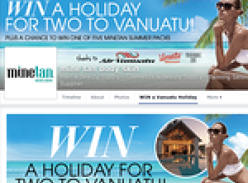 Win a holiday for 2 to Vanuatu!