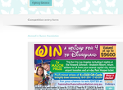 Win a holiday for 4 to Disneyland or 1 of 6 $100 'MYER' gift cards!