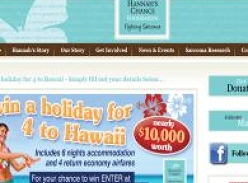 Win a holiday for 4 to Hawaii!