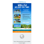 Win a Holiday to Fiji