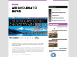 Win a holiday to Japan!
