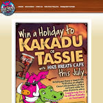 Win a holiday to Kakadu or Tassie!