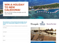 Win a Holiday to New Caledonia
