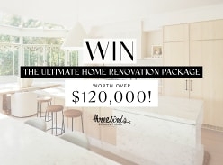 Win a Home Renovation Package Worth over $120K
