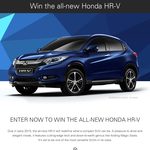 Win a Honda HR-V!