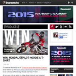 Win a Honda/JetPilot Vintage Hoodie & Team T-Shirt! - Transmoto