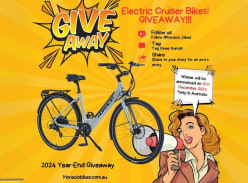 Win a Horacio Electric Cruiser Bike