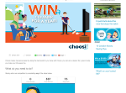 Win a House Cleaner for a year!