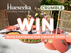 Win a Hueseeka & Crumble Entertaining Pack