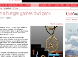 Win a hunger games dvd pack