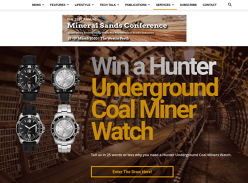 Win a Hunter Underground Coal Miner Watch!