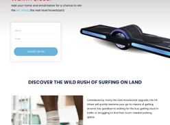 Win a HX Urban Electric Skateboard