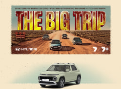 Win a Hyundai Inster EV Car Watch 'the Big Trip' Tv Show for Codeword