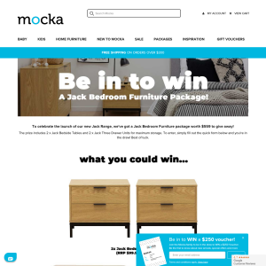 Win a Jack Bedroom Furniture package